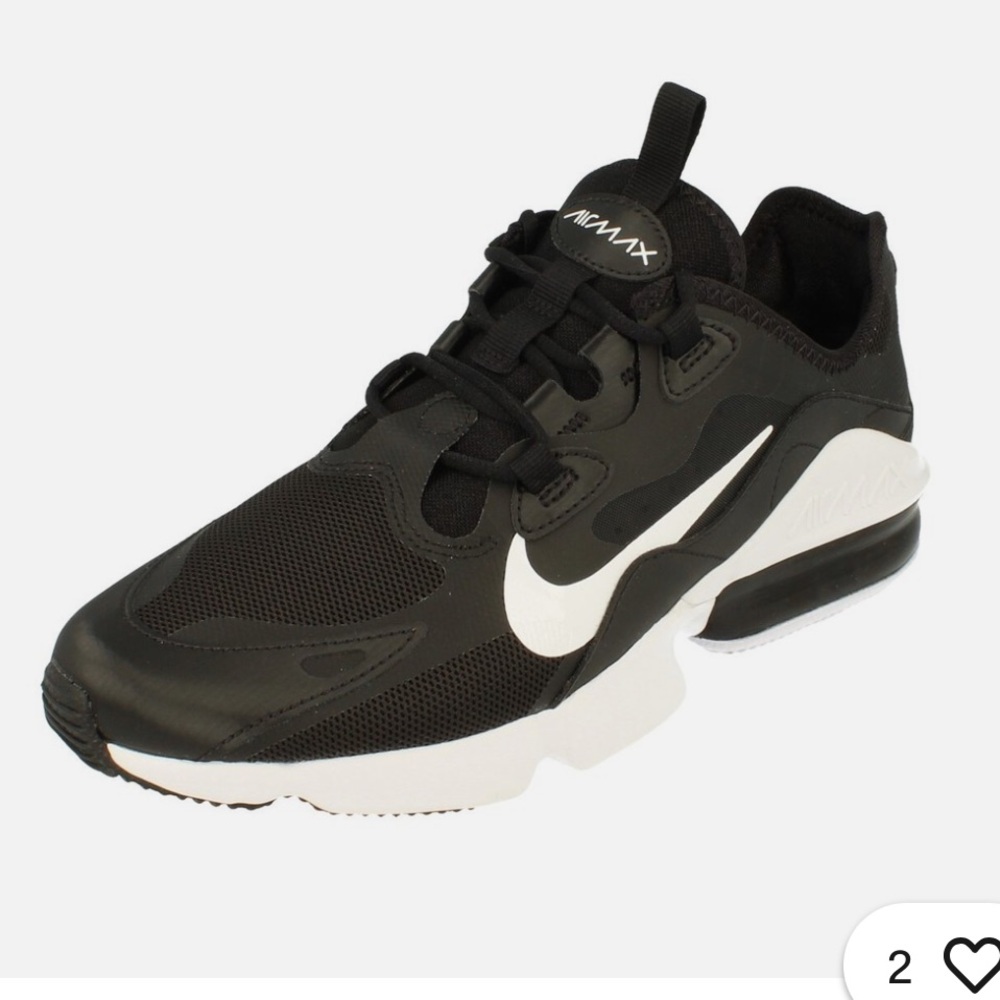 Nike Black and White Air Max Sneakers